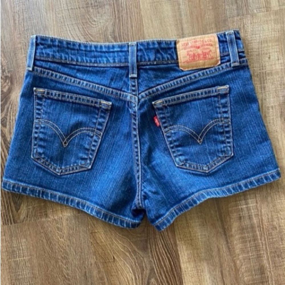 Levi's Blue Jean Shorts Classic Denim Style